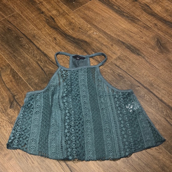 American Eagle Outfitters Turquoise Tank - Picture 1 of 6
